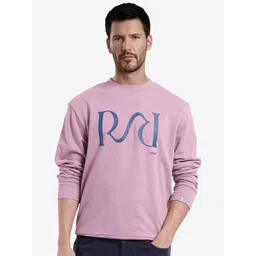 RARE RABBIT Men Printed Cotton Pullover Sweatshirt-picture-23