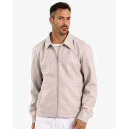 rare rabbit Men Relaxed Fit Zip Front Closure Jacket-picture-43