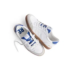 RARE RABBIT Men Rocco Textured Leather Sneakers image 1