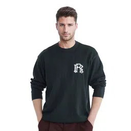 RARE RABBIT Men Round Neck Cotton Pullover-picture-40