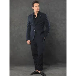 rare rabbit Men Single Breasted - 2 button Solid Suit-picture-19