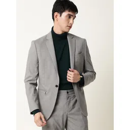 rare rabbit Men Single Breasted - 2 button Solid Suit-picture-11