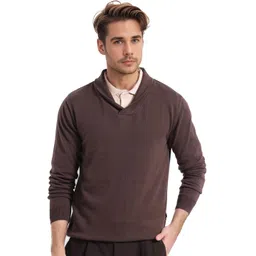 RARE RABBIT Men Solid Pullover Cotton Sweater-picture-35