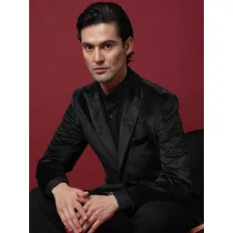 rare rabbit Men Solid Single Breasted Casual Blazer-picture-11