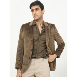rare rabbit Men Solid Single Breasted Casual Blazer-picture-12
