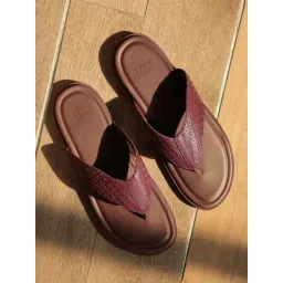 Rare Rabbit Men's Brown Thong Sandals-picture-14