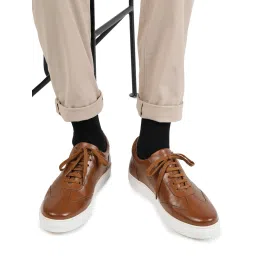 Rare Rabbit Men's Tan Sneakers image 1