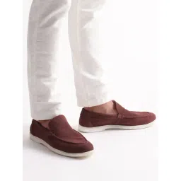 Rare Rabbit Men's VELOUR Brown Loafers-picture-31