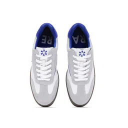 RARE RABBIT Men's Zoop White Leather Lace-Up Closure Sneaker-picture-11
