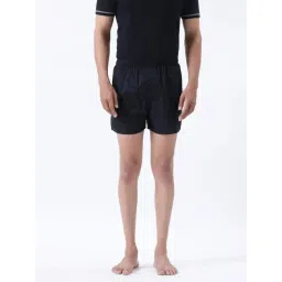 Rare Rabbit Navy Blue Regular Fit Solid Boxers-picture-42