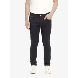 Rare Rabbit Navy Slim Fit Fit Solid Jeans-picture-33