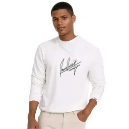 Rare Rabbit Off White Regular Fit Graphic Sweatshirt-image-18