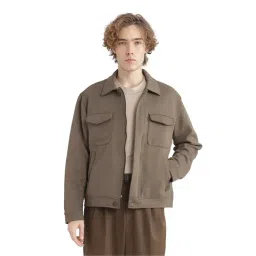 Rare Rabbit Olive Regular Fit Solid Jacket-picture-36