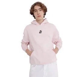 Rare Rabbit Pink Boxy Fit Embroidered Sweatshirt-picture-25