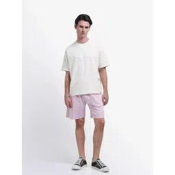 Rare Rabbit Pink Cotton Flared Fit Printed Shorts-picture-34