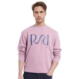 Rare Rabbit Pink Regular Fit Graphic Sweatshirt-picture-22