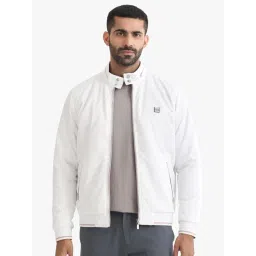 Rare Rabbit Pink Regular Fit Solid Jacket-picture-39