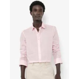 Rare Rabbit Pink Regular Fit Solid Shirt-picture-29