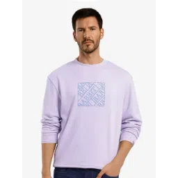 Rare Rabbit Purple Regular Fit Graphic Sweatshirt-picture-31