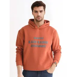Rare Rabbit Rust Regular Fit Embroidered Sweatshirt-picture-27
