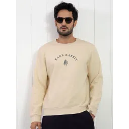 Rare Rabbit Yellow Regular Fit Graphic Sweatshirt-picture-12