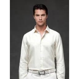 Rare Rabbit Yellow Regular Fit Solid Shirt-picture-16