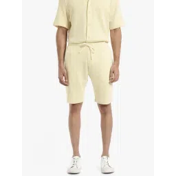 Rare Rabbit Yellow Regular Fit Stripes Shorts-picture-45