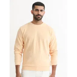 Rare Rabbit Yellow Relaxed Fit Solid Sweatshirt-picture-46