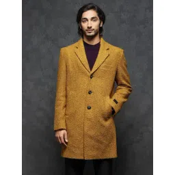 Rare Rabbit Yellow Tailored Fit Textured Jacket-picture-36