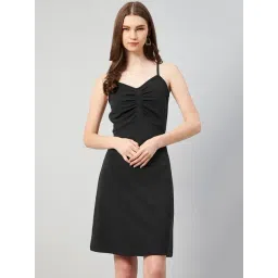 Rare Black A Line Dress-picture-24