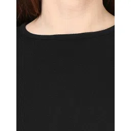 Rare Black A-Line Dress image 5