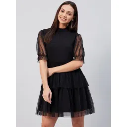 Rare Black Fit & Flare Dress-picture-52