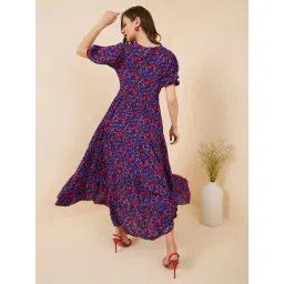 Rare Blue Printed Maxi Dress image 2