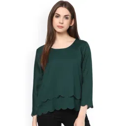 Rare Green Regular Fit Top-picture-37