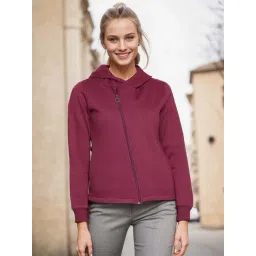 Rare Maroon Regular Fit Hoodie-picture-34