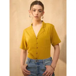 Rare Mustard Regular Fit Top-picture-43