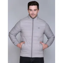 Rare Times Mock Collar Lightweight Puffer Jacket-picture-13