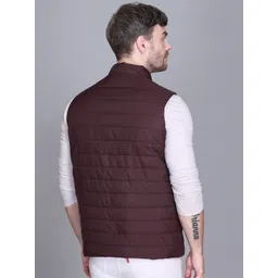 Rare Times Mock Collar Lightweight Puffer Jacket image 4