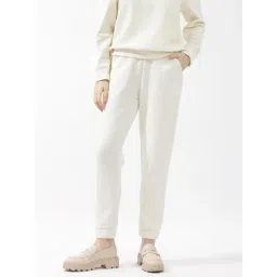 RAREISM Beige Blended Solid Trackpants-picture-27