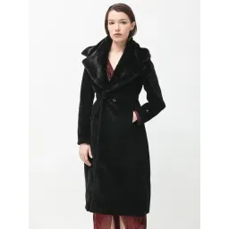 RAREISM Black Polyester Solid Long Sleeves Jacket-picture-19