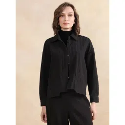 RAREISM Black Polyester Tie-Dye Long Sleeves Jacket-picture-18