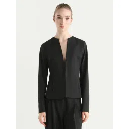 RAREISM Black Regular Fit Jacket image 1