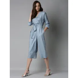 RAREISM Blue Regular Fit Solid Jumpsuit-picture-41