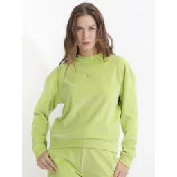 RAREISM Green Cotton Blend Printed Long Sleeves Sweatshirt-picture-20