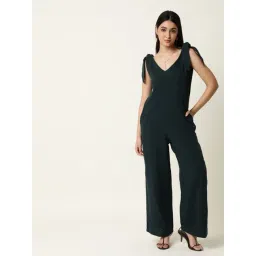 RAREISM Green Regular Fit Solid Jumpsuit-picture-42