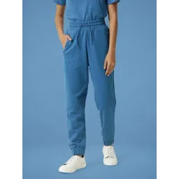 RAREISM Maroon Cotton Blend Solid Trackpants-picture-15