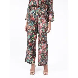 RAREISM Multi Cotton Blend Printed Trousers-picture-16