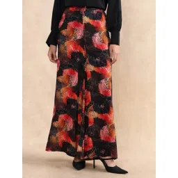 RAREISM Multi Cotton Blend Printed Trousers-picture-21