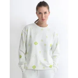RAREISM Off White Blended Printed Long Sleeves Sweatshirt-picture-16