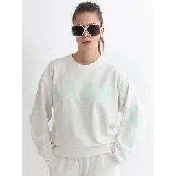 RAREISM Off White Blended Printed Long Sleeves Sweatshirt-picture-15